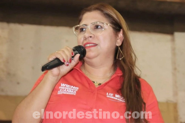 Después de todas las impugnaciones que se habían solicitado y que fueron estudiadas por el Tribunal Superior de Justicia Electoral, quedaron 42 votos a favor de la Dra. Liz Meza, electa oficialmente gobernadora de Concepción en representación de la Asocia­ción Nacional Republicana. (Foto: Gentileza).