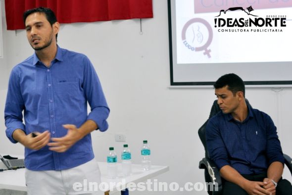 Los disertantes fueron el doctor y docente Israel Dias y el académico Janderson Soares, quienes desarrollaron la charla taller en un lenguaje técnico y profesional. (Foto: Diego Lozano para Ideas del Norte Consultora Publicitaria).