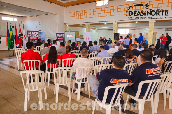 El lanzamiento del Black Friday Frontera fue una jornada muy especial para todos los fronterizos de Pedro Juan Caballero y Ponta Porã, además de los comerciantes y empresarios. (Foto: por Diego Lozano para Ideas del Norte Consultora Publicitaria).