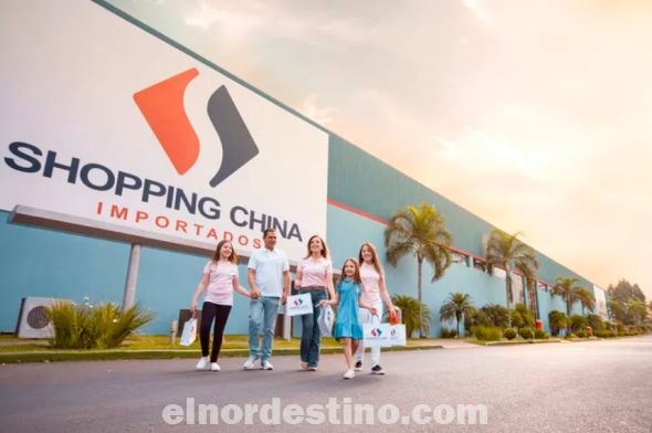 Shopping China Importados posee sus instalaciones atendiendo al público en Pedro Juan Caballero, Paraguay, y en Salto del Guairá, ciudad fronteriza con Mondo Novo, Paraná. (Foto: Gacetilla de prensa de Shopping China Importados).
