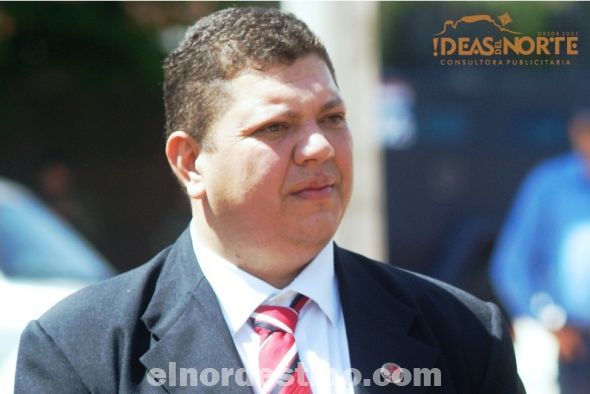 El diputado Juan Silvino Acosta admitió que va a ser muy difícil lograr la alternancia tras veinte años de dominio liberal en la Gobernación de Amambay. Afirma contar con el apoyo mayoritario de la dirigencia colorada para lograrlo. (Foto: Diego Lozano para Ideas del Norte Consultora Publicitaria).