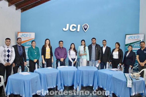 La señorita Lísel Recalde, Miss Mesoamericana Internacional, habló del Proyecto “Salud es Vida” en coordinación con la Cámara Junior Internacional de Pedro Juan Caballero, a realizarse en la ciudad de Cerro Corá. (Foto: Gentileza).