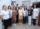 En el hall principal del Hospital Regional de Pedro Juan Caballero se realizó una ceremonia previa a las inauguraciones, ocasión en la que el Dr. Antonio Caballero explicó los alcances del proyecto.