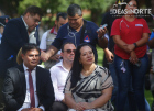 Por la tarde se celebró la Misa de Acción de Gracias en el Templo Nuestra Señora del Perpetuo Socorro y por la noche un Festival Artístico enfrente del Palacio de Justicia.