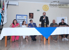 Por la noche se ofreció una cena en la Casa de la Amistad del Rotary Internacional Ponta Porã / Pedro Juan Caballero Distrito 4470.  Se entregaron reconocimientos a quienes colaboraron con el financiamiento.