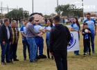 Al término de la ceremonia de inauguración del del Torneo de la Liga Deportiva del Amambay Juveniles y Mayores 2023 se jugó el primer partido del certamen. El equipo local, General Díaz goleó por 3-0 al Sportivo Obrero.