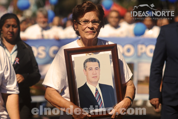 A casi un año del asesinato de José Carlos, Pedro Juan Caballero conmemoró el 212 Aniversario de la Independencia Nacional