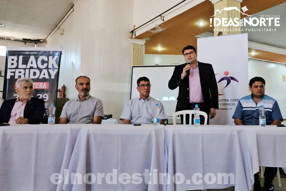 Autoridades destacadas del departamento de Amambay unidas durante el lanzamiento oficial del Black Friday Frontera 2023