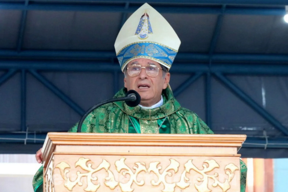 Homilía de Caacupé: obispo Ricardo Valenzuela intercedió ante autoridades que promuevan justicia, paz y bien común