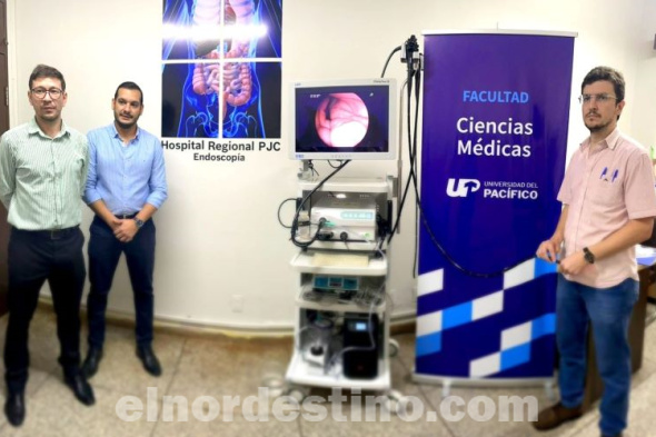 Hospital de Pedro Juan Caballero recibe equipo para endoscopía por convenios interinstitucionales con Ministerio de Salud Pública