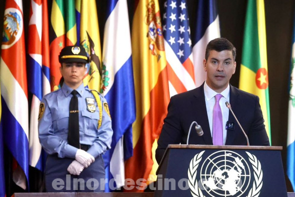 Presidente Peña realizó conferencia magistral en la CEPAL invitando a mirar a Paraguay como aliado confiable y predecible