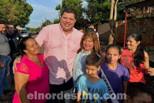 Más Desarrollo: En Pedro Juan Caballero, Gobernación de Amambay realiza mejoras en Fracción Santa Ana del barrio Obrero 