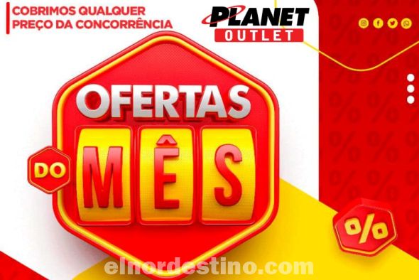 Promoción Especial Ofertas del Mes con grandes descuentos en Planet Outlet de Salto del Guairá hasta el 31 de Octubre