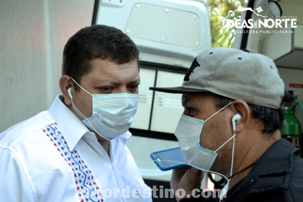 Diputado Juancho Acosta completa entrega de al menos una ambulancia en cada distrito del departamento de Amambay