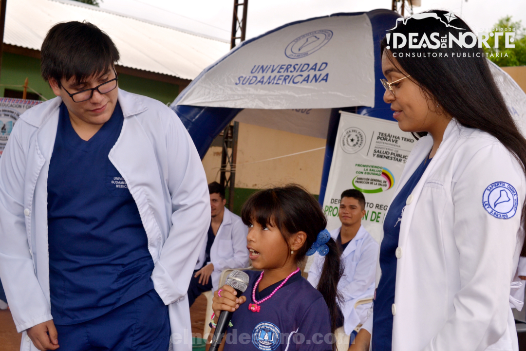 Alumnos y docentes de Universidad Sudamericana realizaron charla educativa sobre signos y síntomas de la Chikungunya