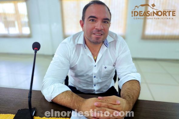 Concejal Jorge Medina gestiona habilitación de Centro de Apoyo a Emprendedores en la ciudad de Pedro Juan Caballero