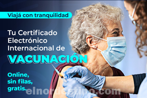 Viajeros pueden generar de forma gratuita su certificado electrónico internacional de vacunación en el Portal Paraguay