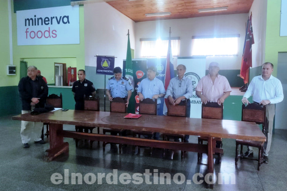 Organismos de seguridad toman compromiso de brindar cobertura completa durante toda la XXVI Expo Amambay 2023