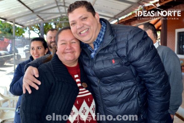 Seis comedores de Pedro Juan Caballero fueron beneficiados con la entrega de alimentos realizada por el diputado Juancho Acosta