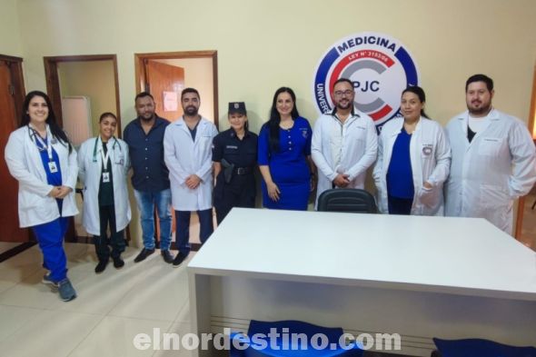 Atención Médica gratuita en Dispensario Médico Policial tras firma de convenio con Universidad Central del Paraguay