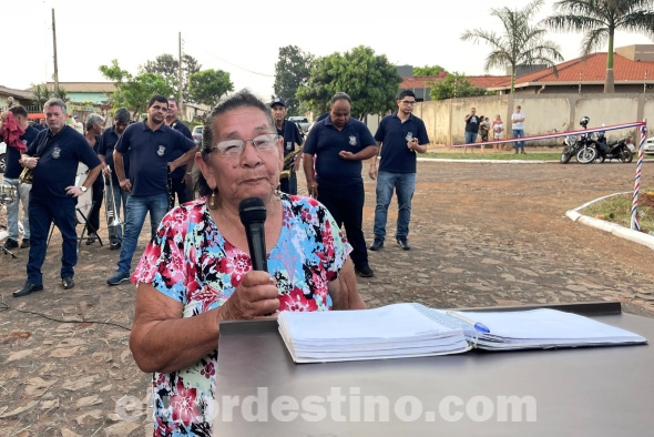 Municipalidad de Pedro Juan Caballero inauguró obras de Pavimento tipo Empedrado en el extenso barrio General Genes