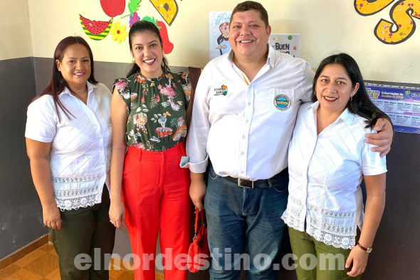 Hambre Cero: Gobernador Juancho Acosta participa del Lanzamiento del Almuerzo Escolar que sería para todo el año