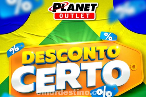 Promoción Especial Desconto Certo con grandes descuentos en Planet Outlet de Pedro Juan Caballero hasta el 15 de Noviembre