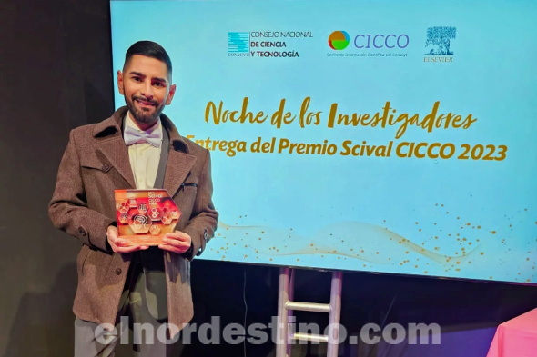 Docente Investigador de Universidad Sudamericana recibe Premio SciVal como investigador paraguayo con más publicaciones