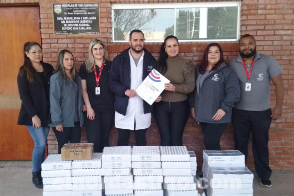 Hospital Regional de Pedro Juan Caballero recibe donación de medicamentos de parte de Universidad Central del Paraguay