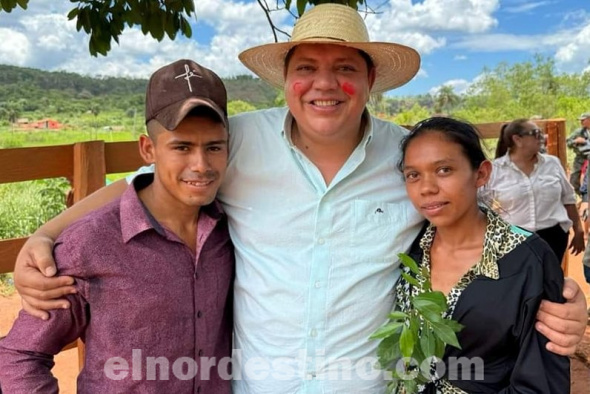 Gobernación de Amambay y Municipalidad de Cerro Corá inauguran viviendas sociales en Comunidad Indígena Jakaira