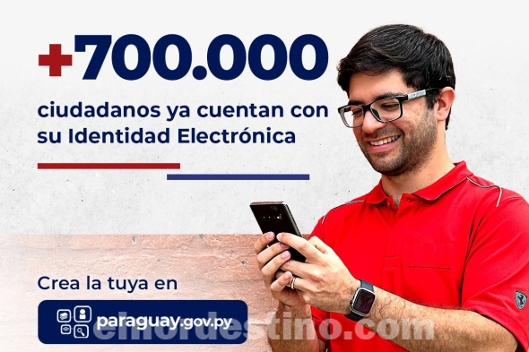 Setecientos mil ciudadanos ya disponen de Identidad Electrónica en Paraguay según el Ministerio de Tecnologías de la Información