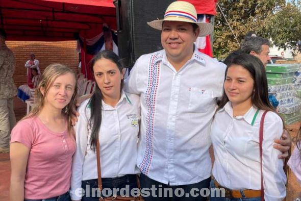 Exitoso Día de Gobierno del diputado Juancho Acosta en Karapaí con apoyo de la Municipalidad local y del INDERT