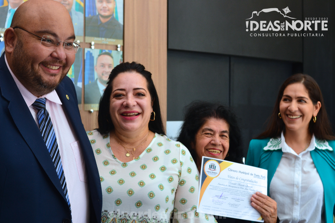 Câmara Municipal de Ponta Porã homenajea al intendente de Pedro Juan Caballero por la denominación del Palacete Municipal