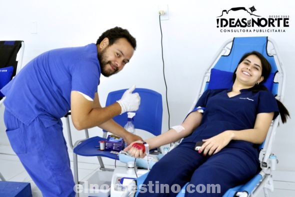 Donar Sangre es Donar Vida: Universidad Sudamericana culmina exitosa campaña organizada junto al Instituto de Previsión Social