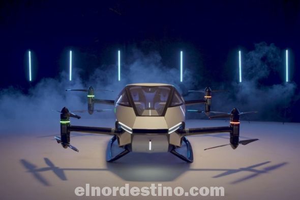 Una realidad: Auto volador que promete revolucionar la industria automotriz,  tiene cuatro motores eléctricos y ocho hélices