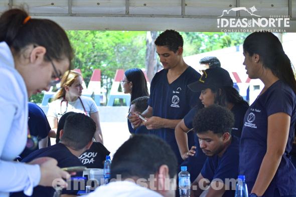 Aguante Corazón: alumnos y docentes de la Carrera de Medicina de Universidad Sudamericana realizan control de presión arterial
