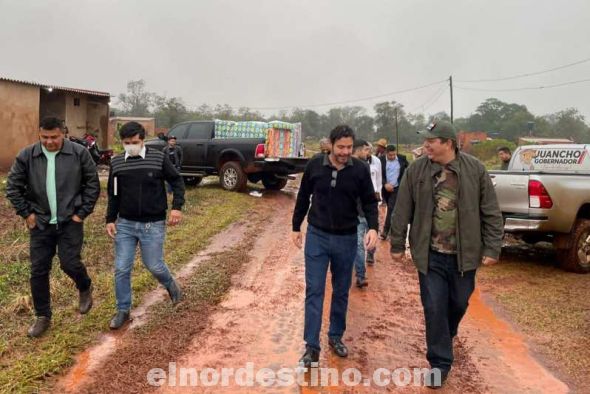 Sin Distinción Partidaria: diputado Juancho Acosta continúa otorgando ayuda social en todo el departamento de Amambay