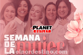 Promoción Semana de la Mujer con grandes descuentos en Planet Outlet de Pedro Juan Caballero hasta el Miércoles 8 de Marzo