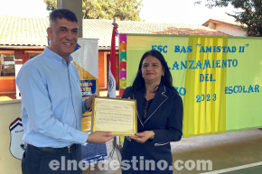 Municipalidad de Pedro Juan Caballero realizó lanzamiento de almuerzo escolar en escuela del barrio Jardín Aurora