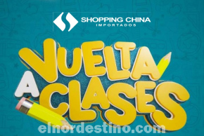 Promoción “Vuelta a Clases” con precios rebajados en Shopping China Importados desde el 20 de Enero hasta el 5 de Febrero