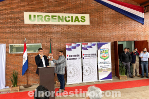 Intendente Acevedo inaugura nuevas obras y refacciones en Hospital Regional de Pedro Juan Caballero