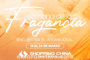 Celebrá la Semana de la Fragancia en Shopping China Importados de Pedro Juan Caballero hasta el domingo 24 de Marzo