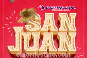 Promoción Especial “San Juan” con precios rebajados en Shopping China de Pedro Juan Caballero desde el 21 hasta el 24 de Junio