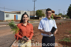 Intendente Acevedo y Primera Dama Carolina Yunis verifican trabajos de asfaltado y empedrado en toda la ciudad