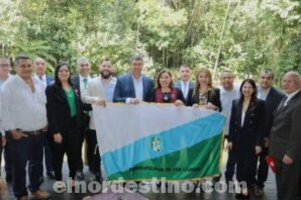 Paraguay asumió el compromiso de financiar completamente los costos de construcción del puente sobre el río Apa, que unirá las ciudades de San Lázaro y Puerto Murtinho, incluyendo la elaboración de los diseños y estudios necesarios. (Foto: Ministerio de Obras Públicas y Comunicaciones).