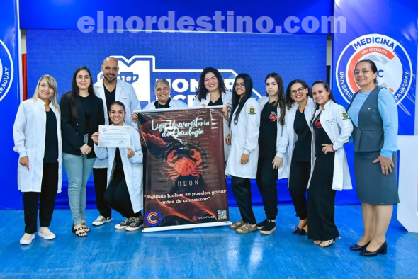 En Universidad Central del Paraguay filial Pedro Juan Caballero, las Ligas Académicas trabajan juntas con la cohesión de la doctora Marcial Villa Alta, con el propósito de llegar lo más cerca posible de la excelencia. (Foto: Asesoría de Prensa de Universidad Central del Paraguay PJC).