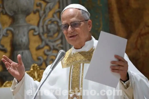El papa León XIV envió su mensaje en conmemoración de los 214 años de la Independencia de Paraguay, en la que hizo un llamado a seguir construyendo puentes de diálogo y progreso para el bienestar de todos. (Foto: Vatican News).