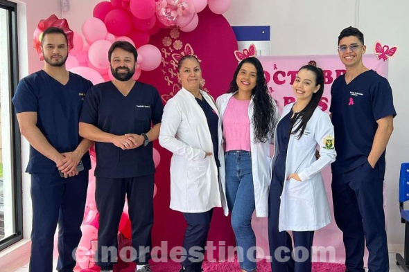 Un equipo liderado por profesionales médicos docentes con el apoyo de estudiantes del último año de la Carrera de Medicina prestó servicios médicos absolutamente gratis, como consultas ginecológicas, Papanicolaou, consultas prenatales y mucho más. (Foto: Marketing de Nueva Universidad Sudamericana).