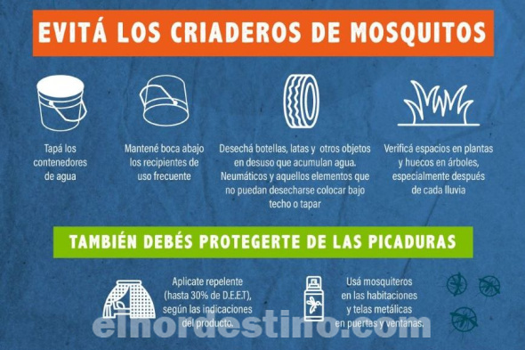 A pesar de este momento epidemiológico, es esencial mantener una vigilancia constante de casos, así como el control de criaderos de mosquitos, debido a que la circulación del virus se observa todo el año. (Foto: Ministerio de Salud Pública y Bienestar Social).