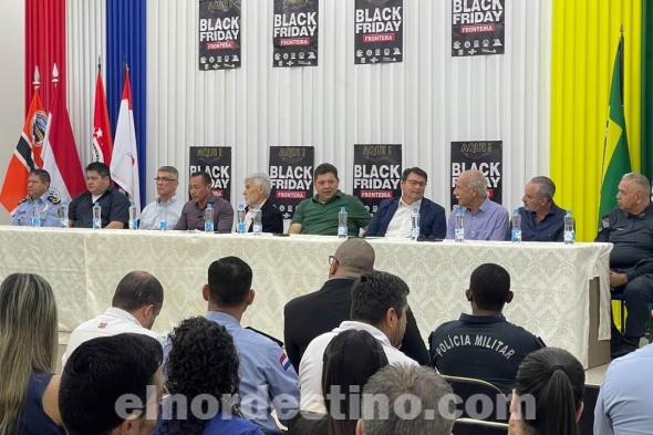 El Presidente de la Cámara de Industria, Comercio, Servicios y Turismo de Pedro Juan Caballero abogado Alejandro Benítez mencionó la importancia del Black Friday para mover y mejorar la economía de la frontera. (Foto: Municipalidad de Pedro Juan Caballero).